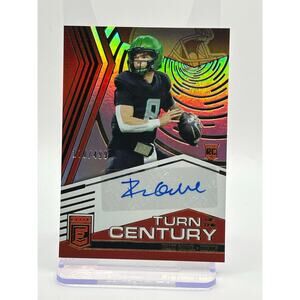 2025 Donruss Elite Dillon Gabriel Rookie Turn of the Century Red Auto 170/499 SP